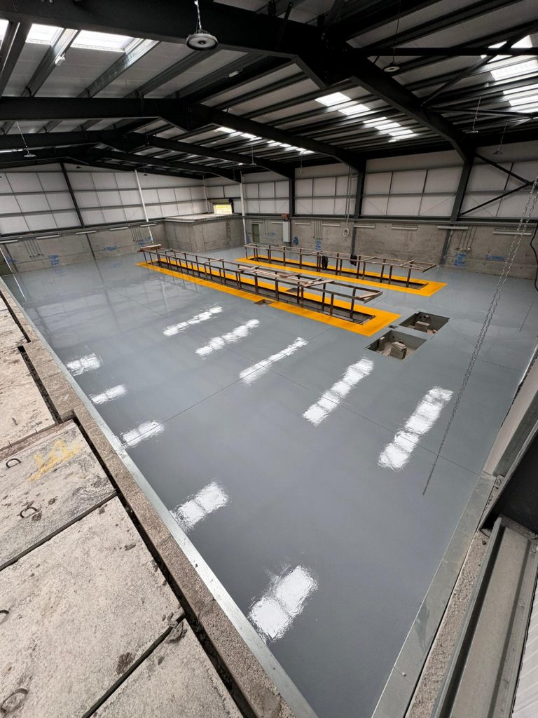 AQS Environmental Solutions Workshop Floor