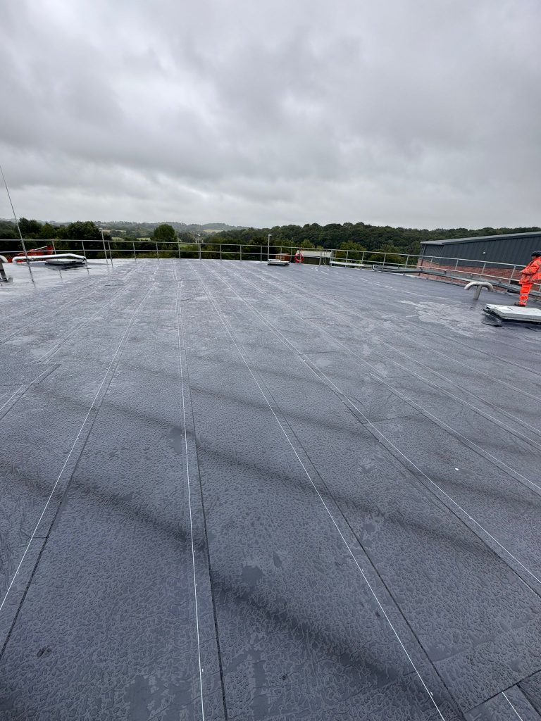 Waterproof Membrane, Reservoir Roof, Kilkenny
