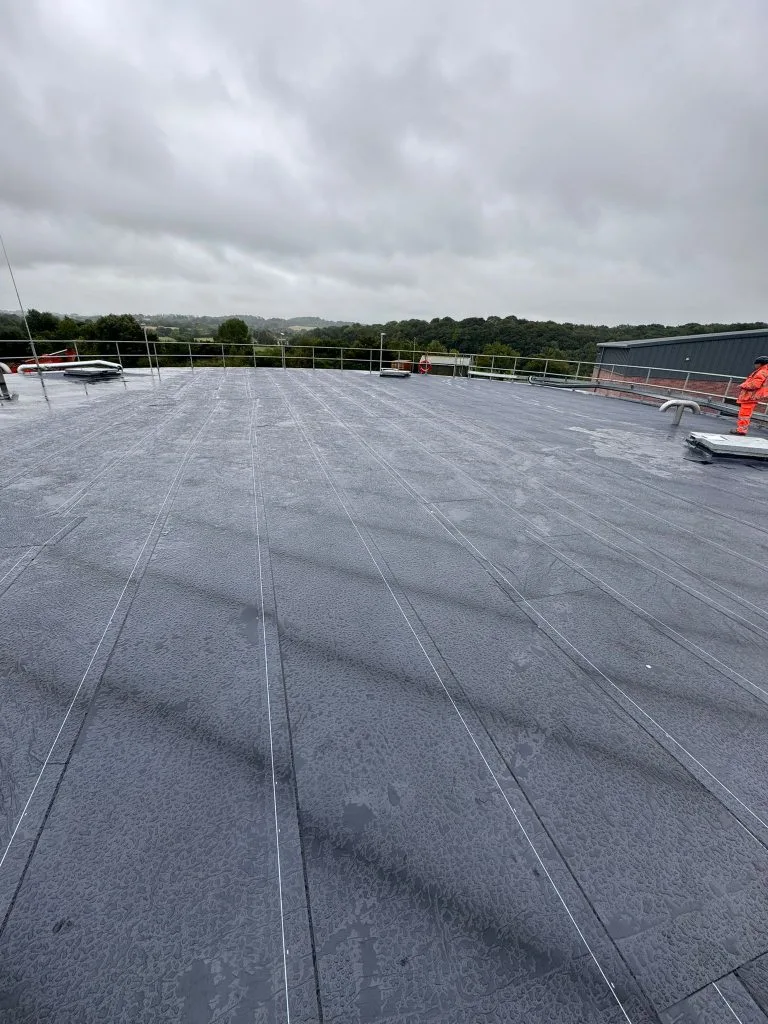 Waterproof Membrane, Reservoir Roof, Kilkenny